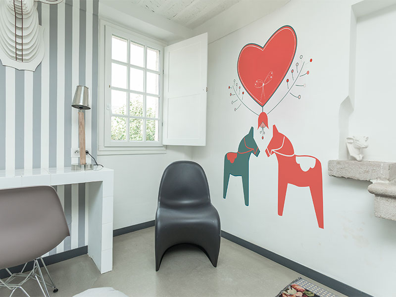 Naklejka lateksowa Dala Horses 150x150 215 zł Big