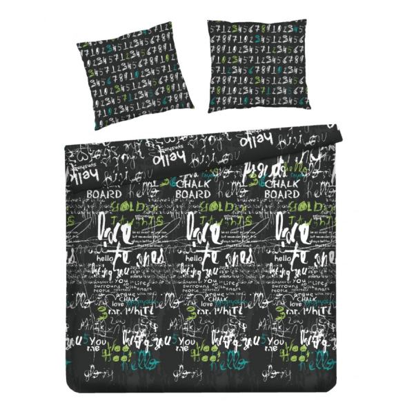 Komplet poscieli chalkboard 99 129 PLN