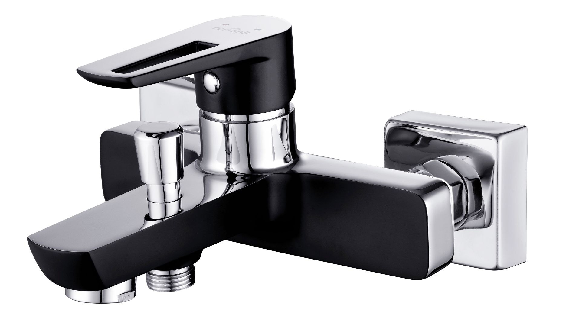 czarna armatura bateria wan natr mille black Cersanit